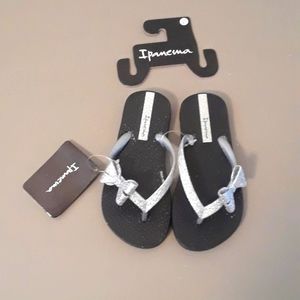 Ipanema Silver Flip Flops